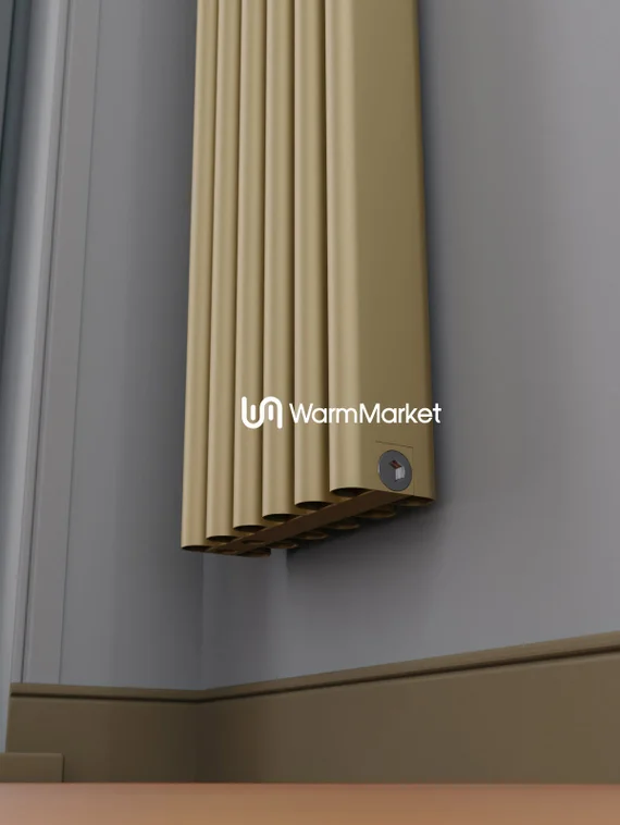 Axxinot Bramer V 2500 - вертикальный алюминиевый радиатор высотой 2530 мм