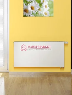 Dia Norm Plan Ventil Compact FCV 22, высотой 500 мм - гладкий панельный радиатор c нижним подключением