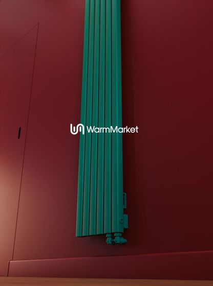 Bareng Tipe V 1000 - вертикальный трубчатый радиатор высотой 1000 мм, нижнее правое подключение