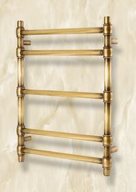 Garsia Awantage - полотенцесушитель в стиле ретро состаренная бронза