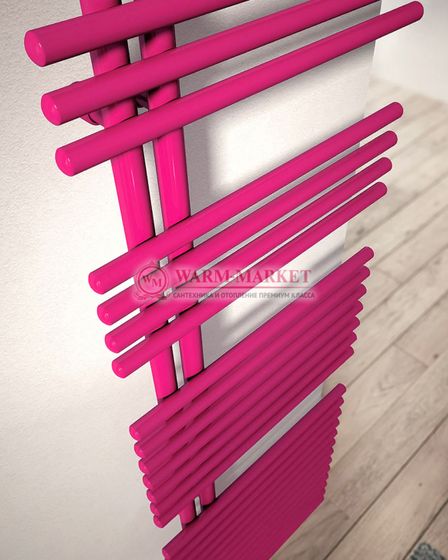 Полотенцесушитель Irsap Funky из нержавеющей стали с горизонтальными секциями круглых трубок