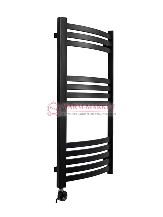 Полотенцесушитель электрический Solent Yarumo SR-018 900х500 П12 черный