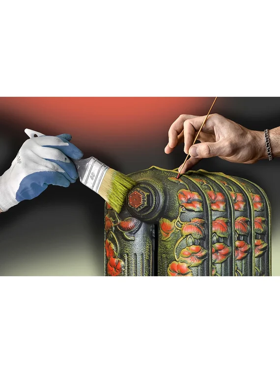 Декорирование чугунных дизайн радиаторов Retro Style