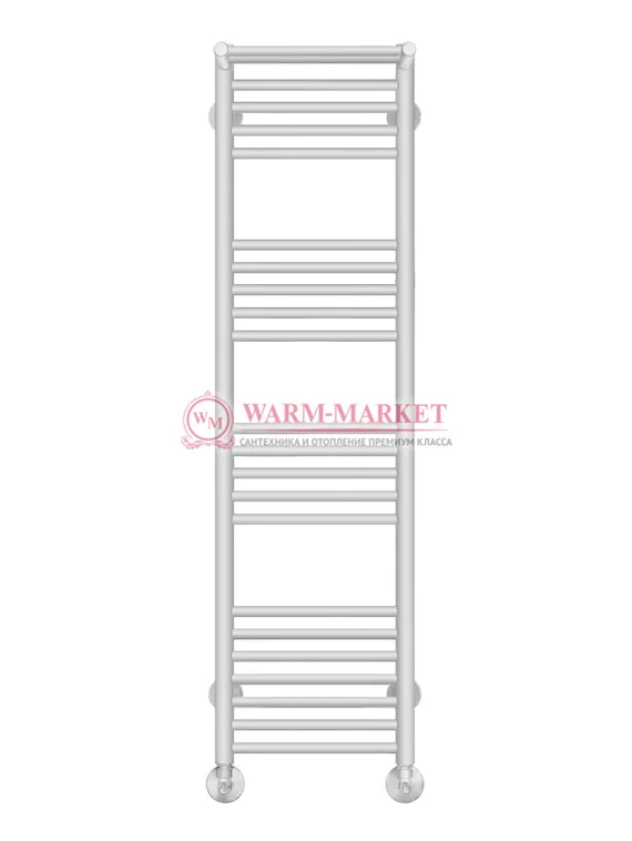 Аврора П22-2 - водяной полотенцесушитель с двумя полками, нижнее подключение, белый