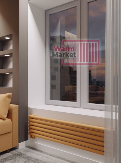 Axxinot Mono 42 Z - горизонтальный радиатор шириной 900 мм, 11 секций