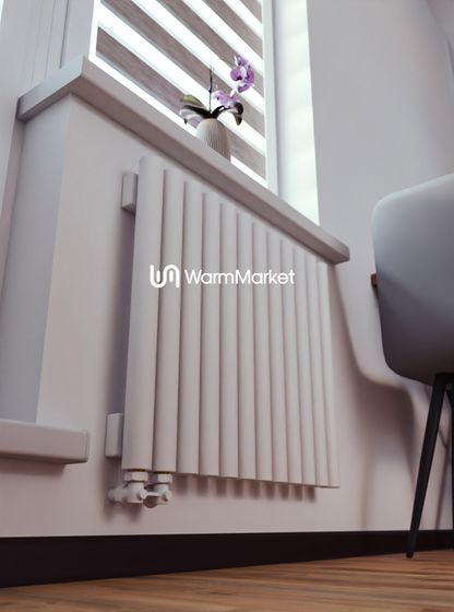 Bareng Monte V 800 - вертикальный трубчатый радиатор высотой 800 мм, нижнее левое подключение