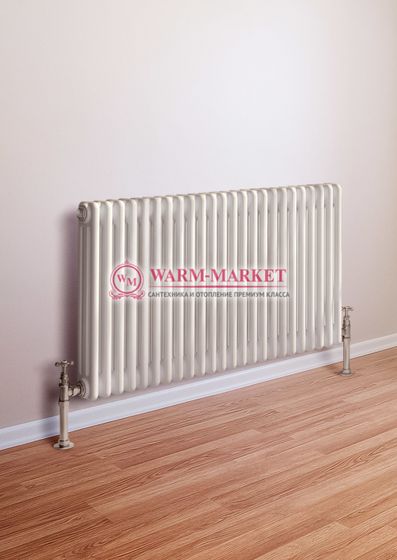 Трубчатый радиатор Dia Norm 3057 трехтрубный, боковое подключение