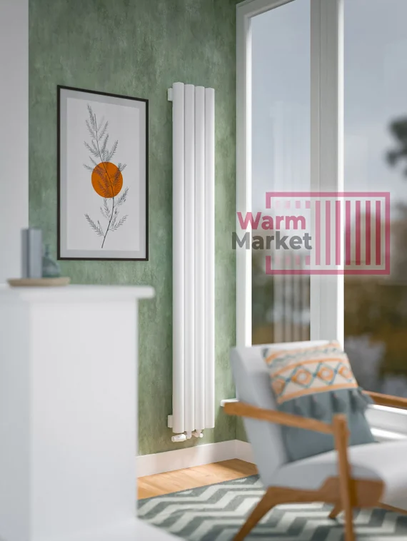 Axxinot Rendo 57 V- вертикальный водяной радиатор высотой 750 мм, 4 секции