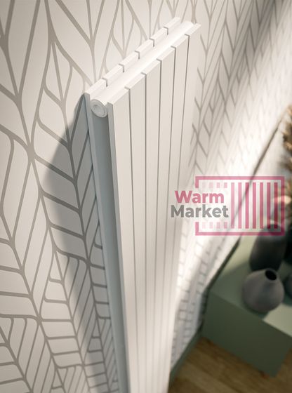 Solo V 2 1500 - вертикальный трубчатый радиатор из прямоугольного профиля двухтрубный