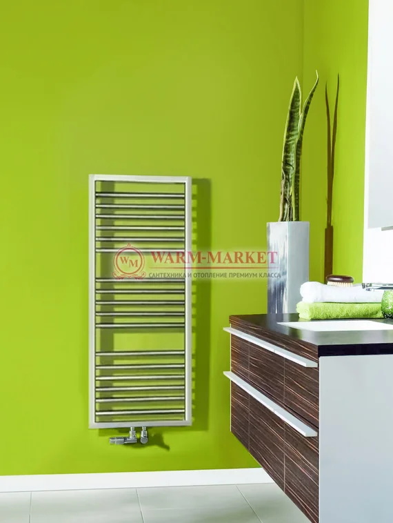 Quadro-25 - водяной дизайнерский полотенцесушитель из нержавеющей стали