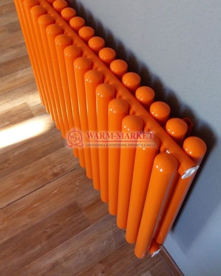 Трубчатый радиатор KZTO Garmonia C40 V2 высотой 1057 мм