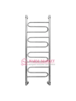 Virazh 1200х400 - узкий полотенцесушитель из нержавеющей стали 400 мм. шириной