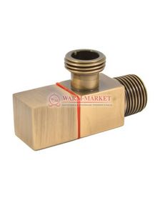 Кран серии Square Античная латунь