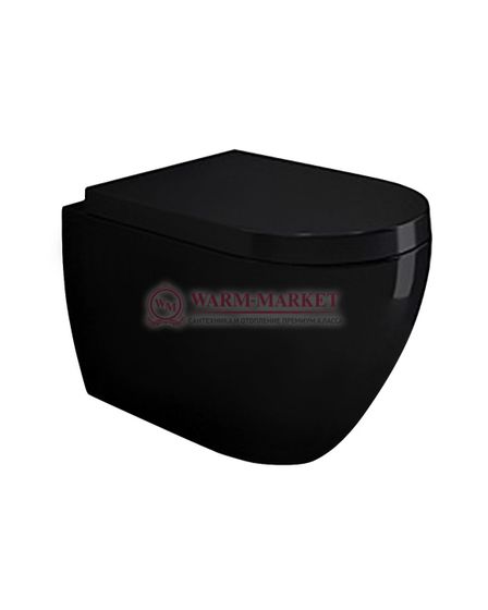 Унитаз подвесной Bocchi Venezia черный глянцевый