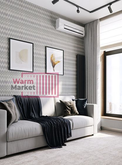 Piatto 30х60 V - вертикальный трубчатый радиатор высотой 1250 мм, 4 секции