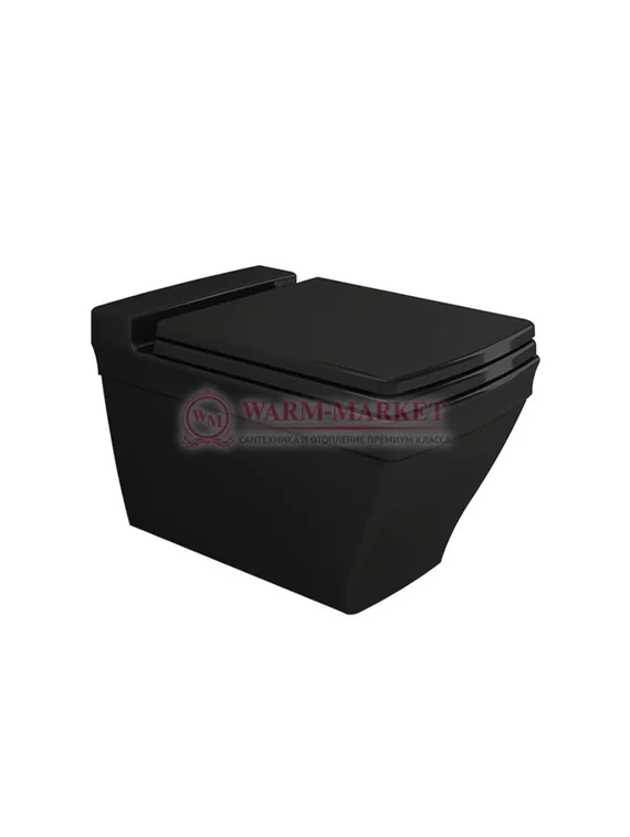 Унитаз подвесной Bocchi Lavita черный глянцевый