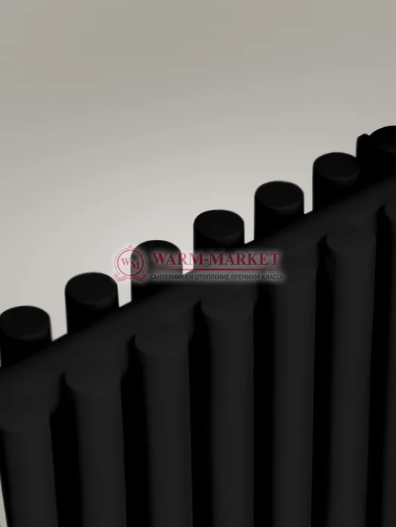 Garmonia A25 V2 - вертикальный трубчатый радиатор высотой 1784 мм черного цвета