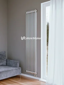 Axxinot Sentir Chrome 2180 - вертикальный трубчатый радиатор, нижнее подключение N69