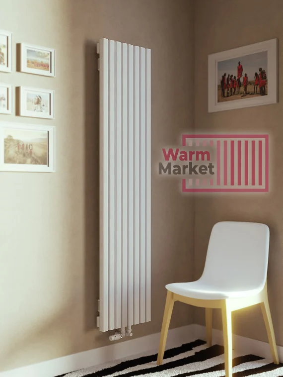Axxinot Fortalla 40х40 V - вертикальный радиатор высотой 1750 мм, 12 секций
