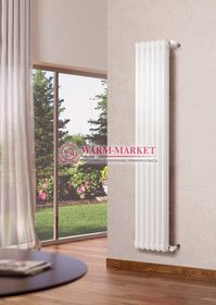 Вертикальный трубчатый радиатор Irsap Tesi RT 31800-6 №30, трехтрубный с боковым подключением.