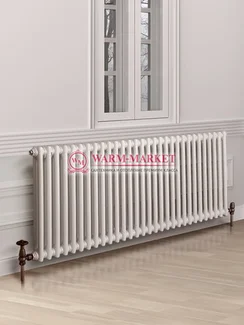 Трубчатый радиатор Dia Norm 2057-38 секций, двухтрубный с боковым подключением.