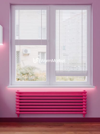 Bareng Softy Z 2070 - двухтрубный трубчатый радиатор шириной 700 мм, нижнее разнесенное подключение