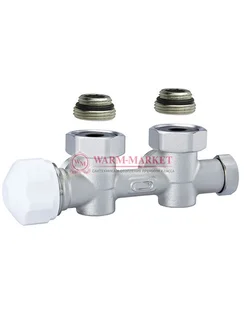 Узел нижний термостатический Hummel угловой 1/2x3/4