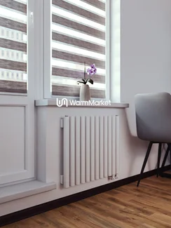 Bareng Monte V 900 - вертикальный трубчатый радиатор высотой 900 мм, нижнее правое подключение