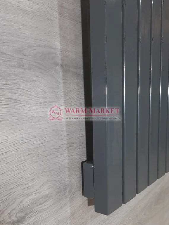 Steel V 50х30 1500 - вертикальный трубчатый дизайн-радиатор, 8 секций