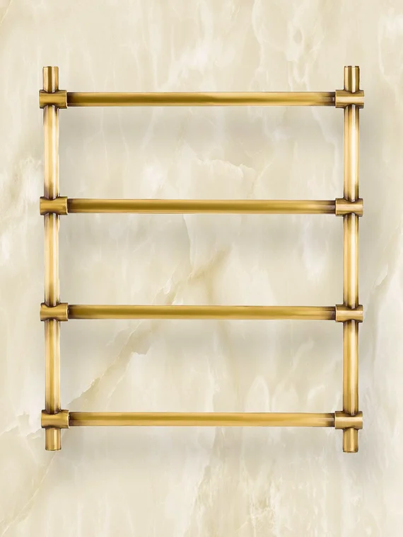 Garsia Dowil Bronze - полотенцесушитель в стиле ретро состаренная бронза