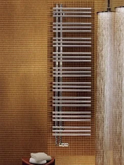 Zettel INOX - дизайн полотенцесушитель в форме гребня из нержавеющей стали