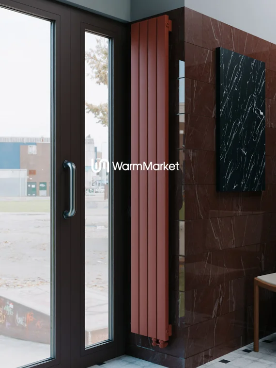 Bareng Temper V 2000 - вертикальный трубчатый радиатор высотой 2000 мм, нижнее правое подключение