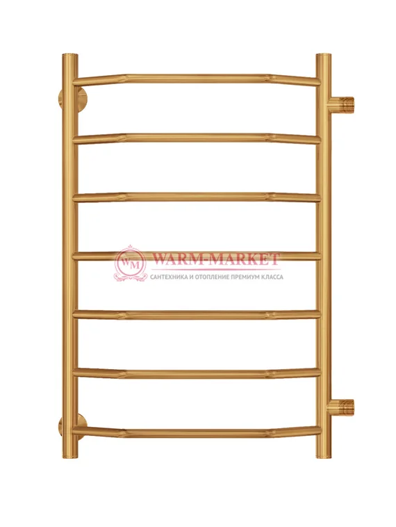 Виктория П7 - водяной полотенцесушитель, боковое подключение