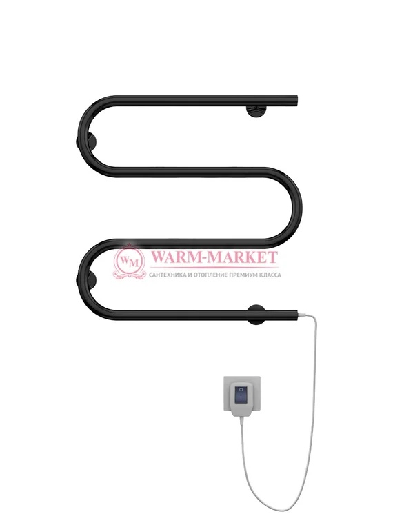 M-образный электрический полотенцесушитель