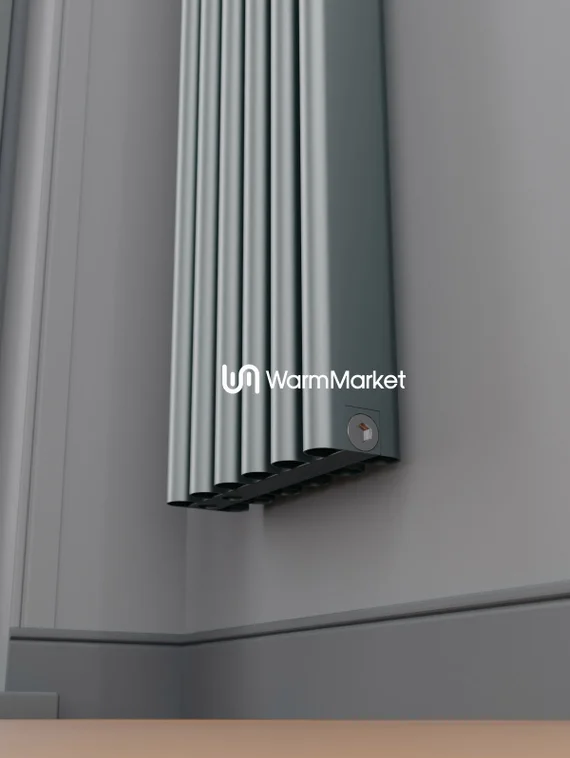 Axxinot Bramer V 1800 - вертикальный алюминиевый радиатор высотой 1830 мм