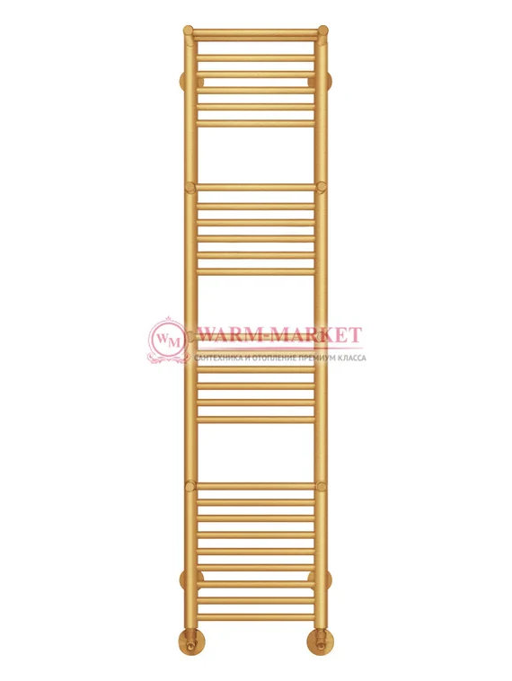 Аврора П27-1 - электрический полотенцесушитель с полками, цвет бронза