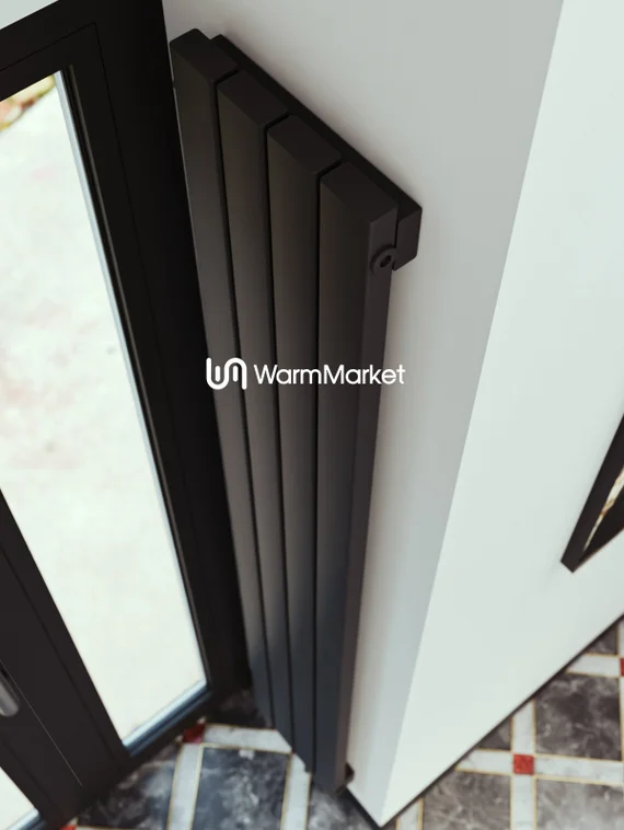 Bareng Temper V 2000 - вертикальный трубчатый радиатор высотой 2000 мм, нижнее правое подключение