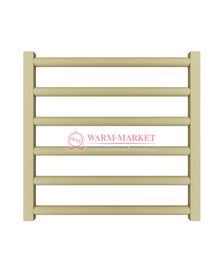 Mandarino Tubo 500х500 - цветной полотенцесушитель из анодированного алюминия, модель 6/1