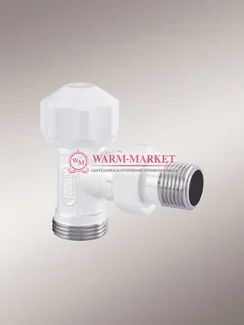 Узел термостатический Hummel угловой ¾ белый