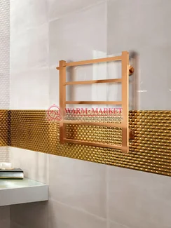 Vega Bronz - Бронзовый полотенцесушитель с боковым подключением