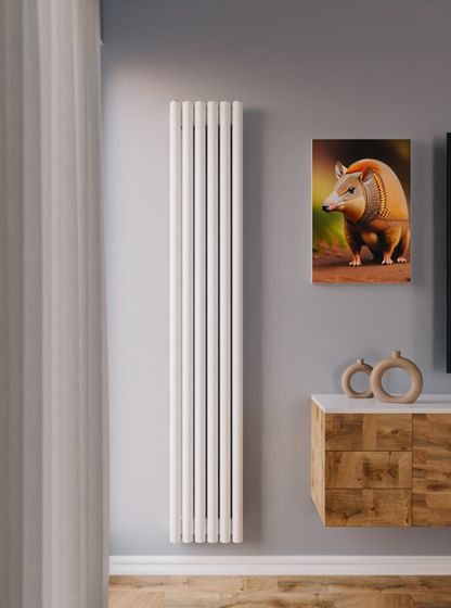 Bronto Soma V - вертикальный трубчатый радиатор высотой 1750 мм, нижнее центральное подключение