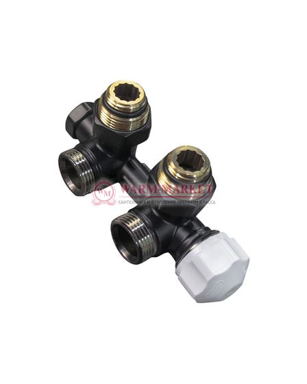 Узел нижний термостатический Hummel угловой 1/2x3/4