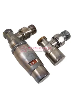 Комплект трехосевой левый Elegant Mini GZ1/2 x M22x1,5 с головкой Мини M30x1,5 Technoline