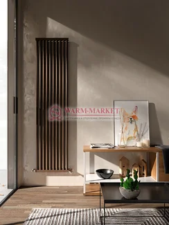 Mandarino Tondo 2200 - цветной радиатор из анодированного алюминия