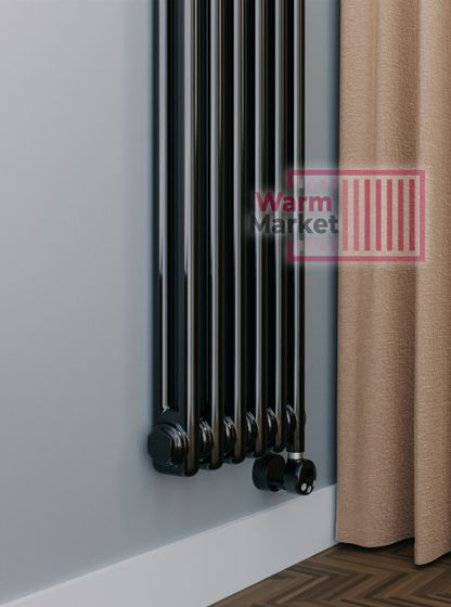 Axxinot Sentir Electric 2120 - электрический вертикальный двухтрубный трубчатый радиатор высотой 1200 мм