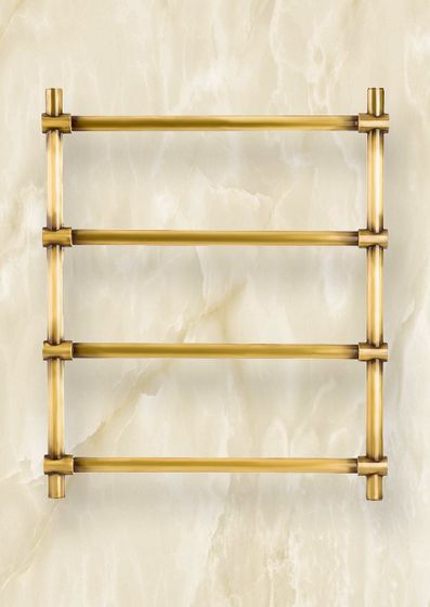 Garsia Dowil Bronze - полотенцесушитель в стиле ретро состаренная бронза