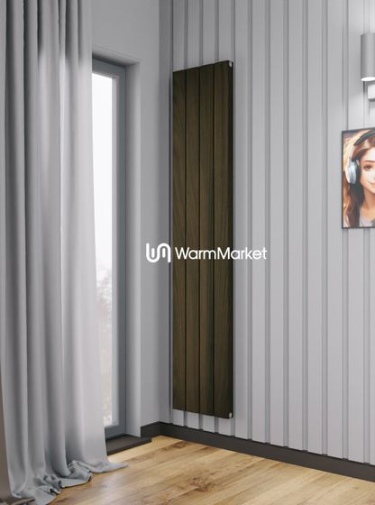 Axxinot Barkas V 2500 - вертикальный алюминиевый радиатор высотой 2530 мм