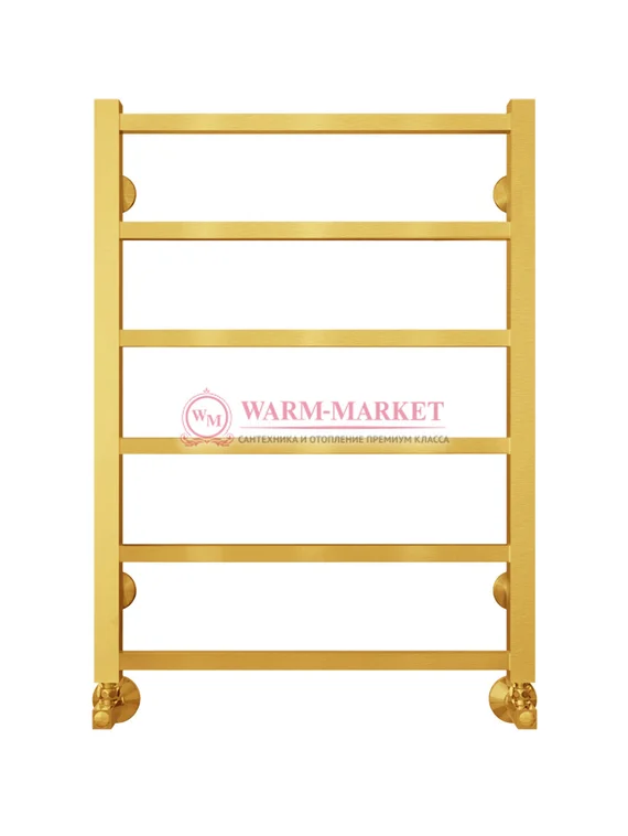 Контур П6-3 - электрический полотенцесушитель, цвет золото