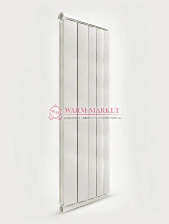 Silver S 1600 - вертикальный цветной алюминиевый дизайн - радиатор