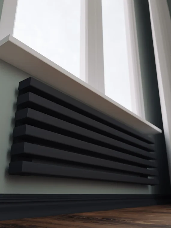 Bronto Plex Z - горизонтальный трубчатый радиатор шириной 800 мм, боковое подключение